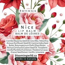 Nice Lip Balm | case pack | Vanilla Cacao
