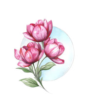 Bold Flowers Watercolor Workbook