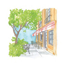 Cozy Cafés Watercolor Workbook