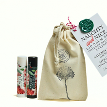 Naughty & Nice Lip Kit | Gift Set in Cotton Pouch