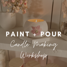 Paint and Pour Candle Making June 6th