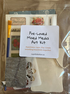 Pre-Loved Mixed Media Art Kit
