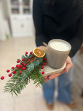 Holiday Paint & Pour — Candle + Stone Tray