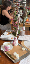 Painted Vase and Dried Florals June 3