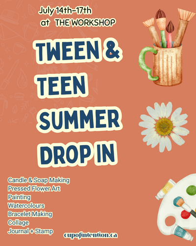 Tween + Teen Drop-In July 14th-17th