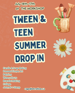 Tween + Teen Drop-In July 14th-17th