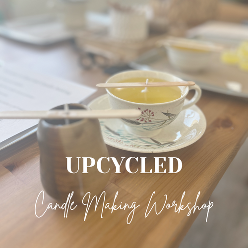 Upcycled Candle Making October 25