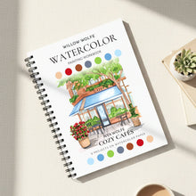 Cozy Cafés Watercolor Workbook