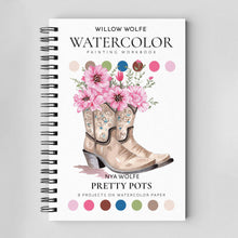 Pretty Pots Watercolor Workbook