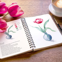 Blooms & Bouquets Watercolor Workbook