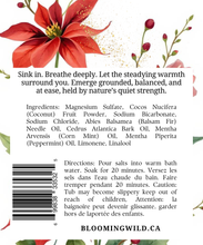 Naughty & Nice Coconut Milk Bath Salt Sachet | Fir + Mint